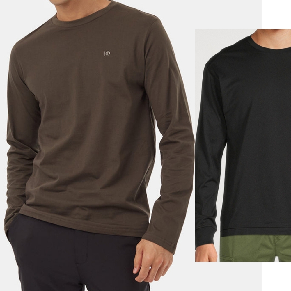 Bundle Of 2 Tentree Long Sleeve Tees